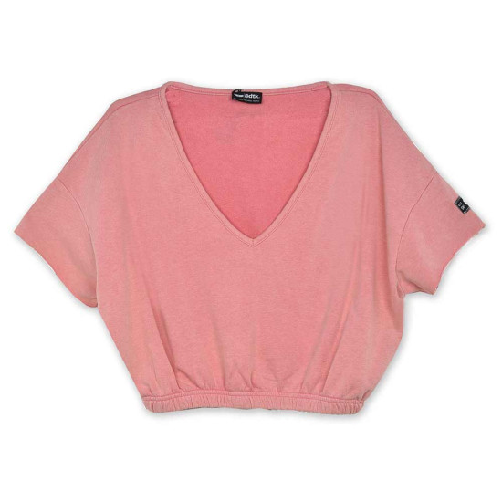 Bodytalk Γυναικεία κοντομάνικη μπλούζα Cropped